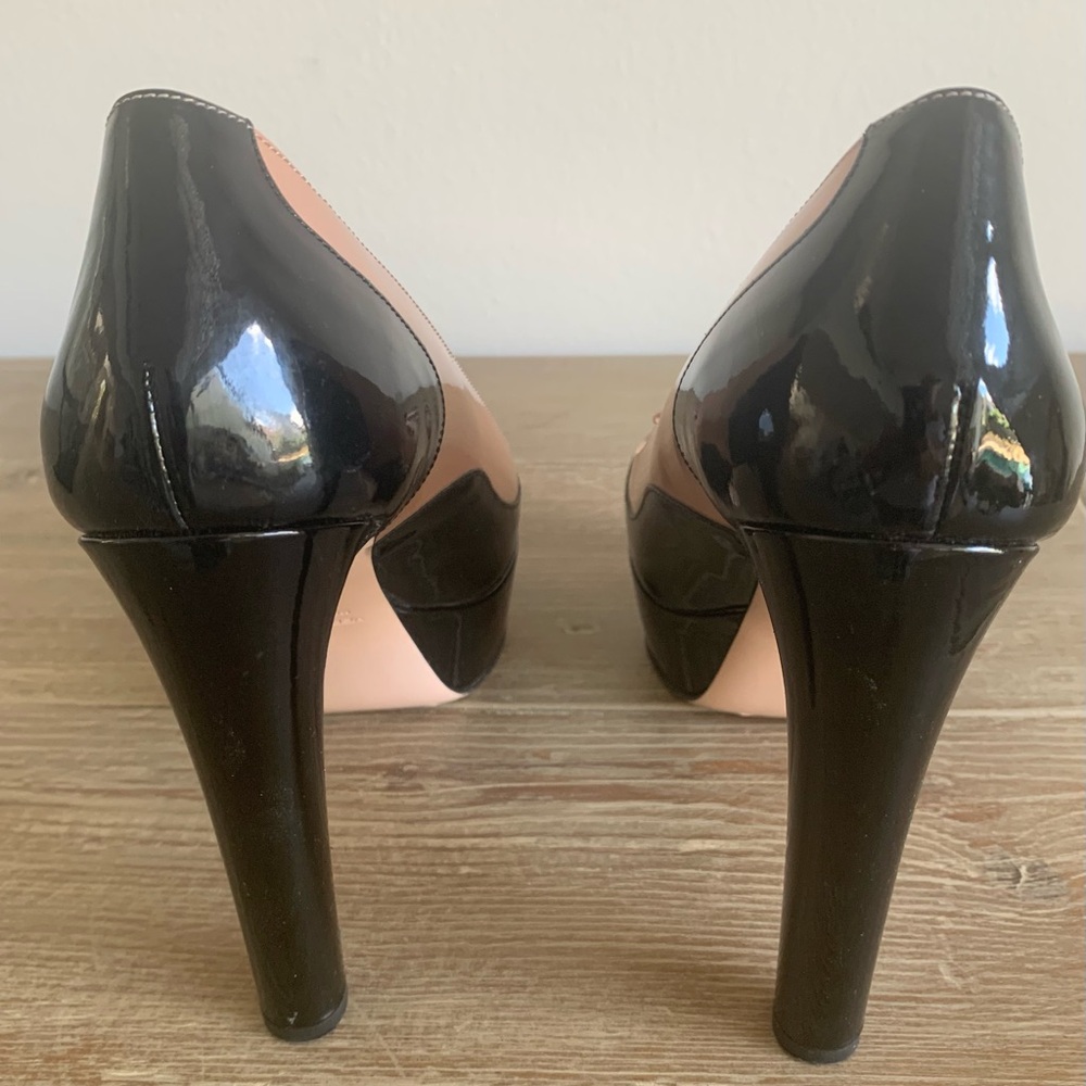 SZ 38 US 7.5 Red V Valentino 5” Platform Heels - Picture 9 of 12